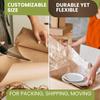 Paclord 36" x 1200" (100 ft) Natural Kraft Paper Roll (Value Pack 4 Rolls) Made in USA, 100% Recyclable Brown Packing Paper for Shipping, Packaging, Crafting & Gift Wrapping view 4