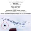 DKHOUN 17.7 1:50 Scale Airplane Model G650 Gulfstream Airplane Collectibles Model Airplane ABS Plastic Resin Alloy Material Model Jets for Decoration or Gift(LED-Upgraded) view 2