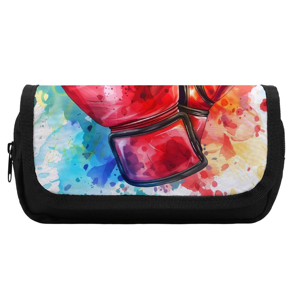 Colorful Boxing Sport Pencil Bag Pen Bag Pencil Pouch Pen Pouch Small Cosmetic Case Coin Purse Portable Organizer