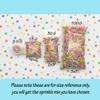 Deep Sea Fishing Shaker Sprinkle Mix, Assorted Rhinestone, Resin Caviar Pearl, Polymer Clay Fake Sprinkles, Decoden Funfetti Jimmies (Blue, 15 gram bag) view 4