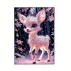 DoxQcs 50 Pages Diamond Art Painting Note Book, Christmas Style Wireless Notebook, Partially Painting Notebook Blank Paper for Office Home Craft Art Use-#16-2PC view 3