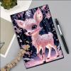 DoxQcs 50 Pages Diamond Art Painting Note Book, Christmas Style Wireless Notebook, Partially Painting Notebook Blank Paper for Office Home Craft Art Use-#16-2PC view 4