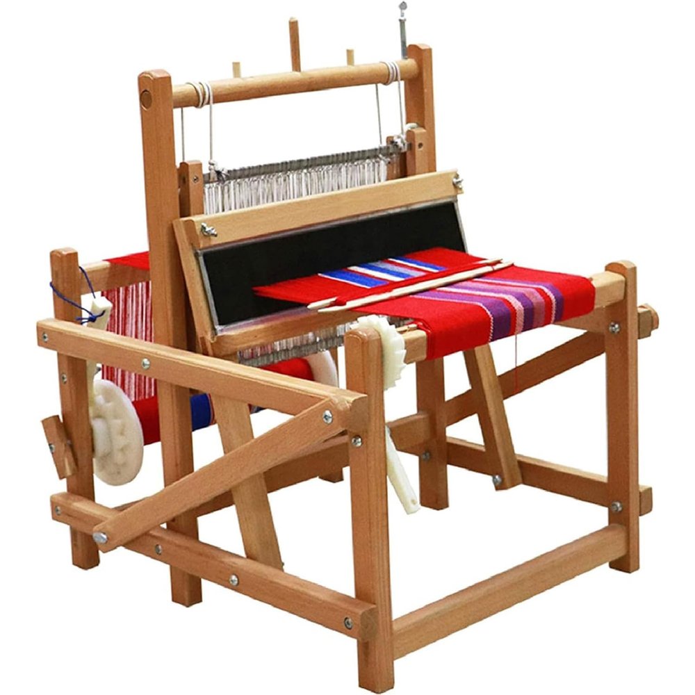 Hlixzoy Manual Loom, Frame Wooden Multi-Craft Loom, Easy to Operate Suitable for Beginners, Adults, Amateurs