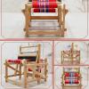 Hlixzoy Manual Loom, Frame Wooden Multi-Craft Loom, Easy to Operate Suitable for Beginners, Adults, Amateurs view 2