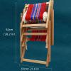 Hlixzoy Manual Loom, Frame Wooden Multi-Craft Loom, Easy to Operate Suitable for Beginners, Adults, Amateurs view 4