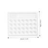Beatifufu 1pc Paint Tray Palette Gouache Tray Oil Watercolor Pigment Plate Portable Palette for Artists Easy Clean view 2
