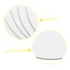 BEBEMOKO 6pcs Oil Painting Canvas Boards Round Shape White Canvas Artist Painting Boards view 4