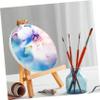 Beatifufu 3pcs Round Oil Painting Frame Canvas Boards DIY Panels Acrylic Painting Frames view 2