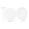 Beatifufu 3pcs Round Oil Painting Frame Canvas Boards DIY Panels Acrylic Painting Frames view 4