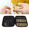 10pcs Crochet Hooks Removable Sweater Needle Bamboo Weaving Tools for Handicraft Lovers view 2