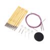 10pcs Crochet Hooks Removable Sweater Needle Bamboo Weaving Tools for Handicraft Lovers view 4