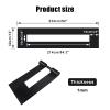 Eunika 4 x 92 Inch Parking Lot Line Stencil, Foldable Pavement Straight Line Stencil Reusable Rubber Parking Template for Painting Parking Lot & Pavement Lines for Asphalt Concrete view 2