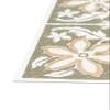 FloorPops Lillium Green Peel and Stick Floor Tiles, Green Floral Removable Vinyl Flooring, Self Adhesive Floor Tiles for Kitchen Bathroom Entryway view 2