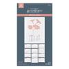 Spellbinders BD-0913 2025 DIY Calendar Press Plates and DIY Easel BetterPress Dies Bundle from The Florals Through The Year Collection view 2