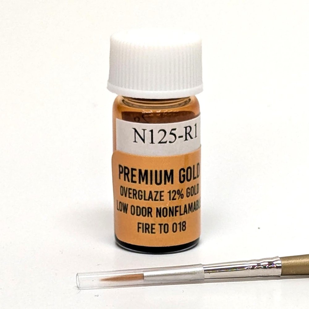 NM805 Liquid Bright Gold Luster 12% 2 Grams Less-Toxic