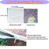 Bcdfgybcaxn Wreath Tapestry Pillow Cover DIY Needlepoint Kit, Christmas, Cross Stitch Cushion Kit, 45x45 cm, Adults Beginners view 2