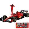 HTLNUZD New 1/24 F1 SF23#55 Pilot Figuaine Doll Alloy Racing for Scuderia Ferari SF23#55 Sainz Adult Diecast Luxury Vehicle Model Collection Gift view 1