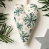 Christmas Ornament Embroidery Kits - Beginner-Friendly Hand Embroidery, Includes Needles, Thread & Patterns for DIY Christmas Tree Hanging Ornaments for Home-Snowflake view 3