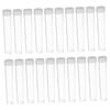BUGUUYO 50pcs Organizer Box Bead Containers for Art Supplies Storage Jewelry Container Plastic Test Tubes Caps view 1