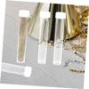 BUGUUYO 50pcs Organizer Box Bead Containers for Art Supplies Storage Jewelry Container Plastic Test Tubes Caps view 4