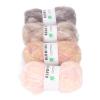 4 Rolls Glow in The Dark Yarn, 152YD Glow Yarn Luminous Yarn for Crocheting Knitting Beginners Arts Crafts (Set 1) view 1
