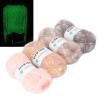 4 Rolls Glow in The Dark Yarn, 152YD Glow Yarn Luminous Yarn for Crocheting Knitting Beginners Arts Crafts (Set 1) view 4
