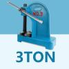 Lever mandrel press 0.5 tons, press 4.7 inches max height, cast iron manual benchtop mandrel press for riveting, punching, stamping, leather belt punch, manual precision punch press(3 Ton) view 2