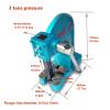 Lever mandrel press 0.5 tons, press 4.7 inches max height, cast iron manual benchtop mandrel press for riveting, punching, stamping, leather belt punch, manual precision punch press(3 Ton) view 3