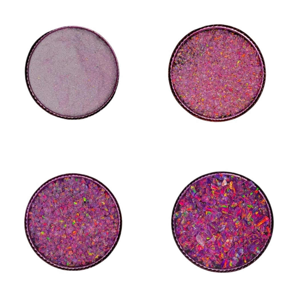 Crushed Pink Opal Gemstone Coarse Powder All Size Premium Inlay Material Woodwork Inlay Welo Fire Opal Ring Inlay Opal Arts and Crafts Inlay (70 Gram(350 Carat), 3 to 6 MM)