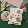 Spellbinders S7-264 Felt Snowy Owl Etched Dies from The Felt Stitch & Create Collection by Nicole Spohr view 4