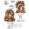 Alxjejo 2025-2026 Stamps and die cuts for Card Making,Metal Dies&Silicone Makeing for DIY Card Birthdays,Valentine's Day Christmas Stamps and Dies for Card Making,Thanksgiving view 3