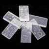 DIIOOMIEEU 6 Pieces/Set 3D Flower Acrylic Silicone Mold for Earrings Art Mould view 4