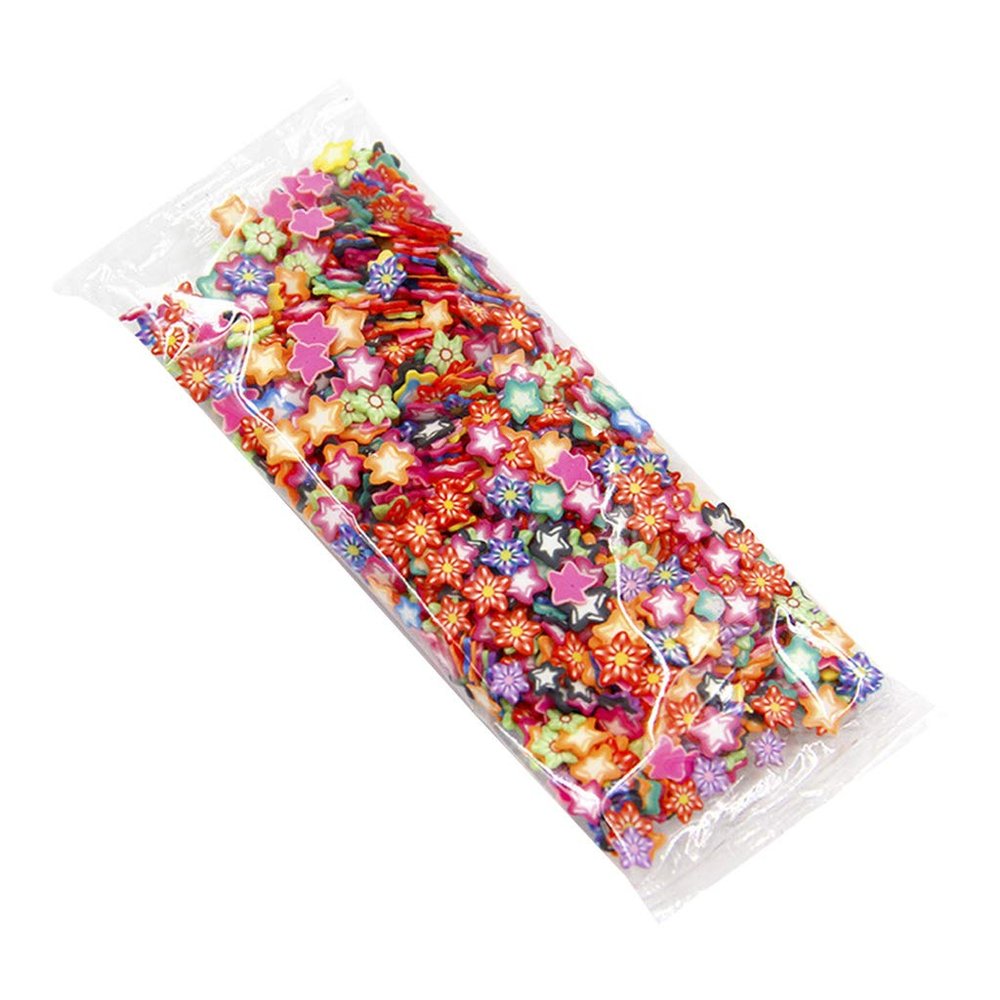 DIIOOMIEEU 1000 Pieces/Pack Clay Resin Fillings 3D Tiny Mixed Shapes Animal Love Heart Ties Cake for Butterfly Fruit Leaf