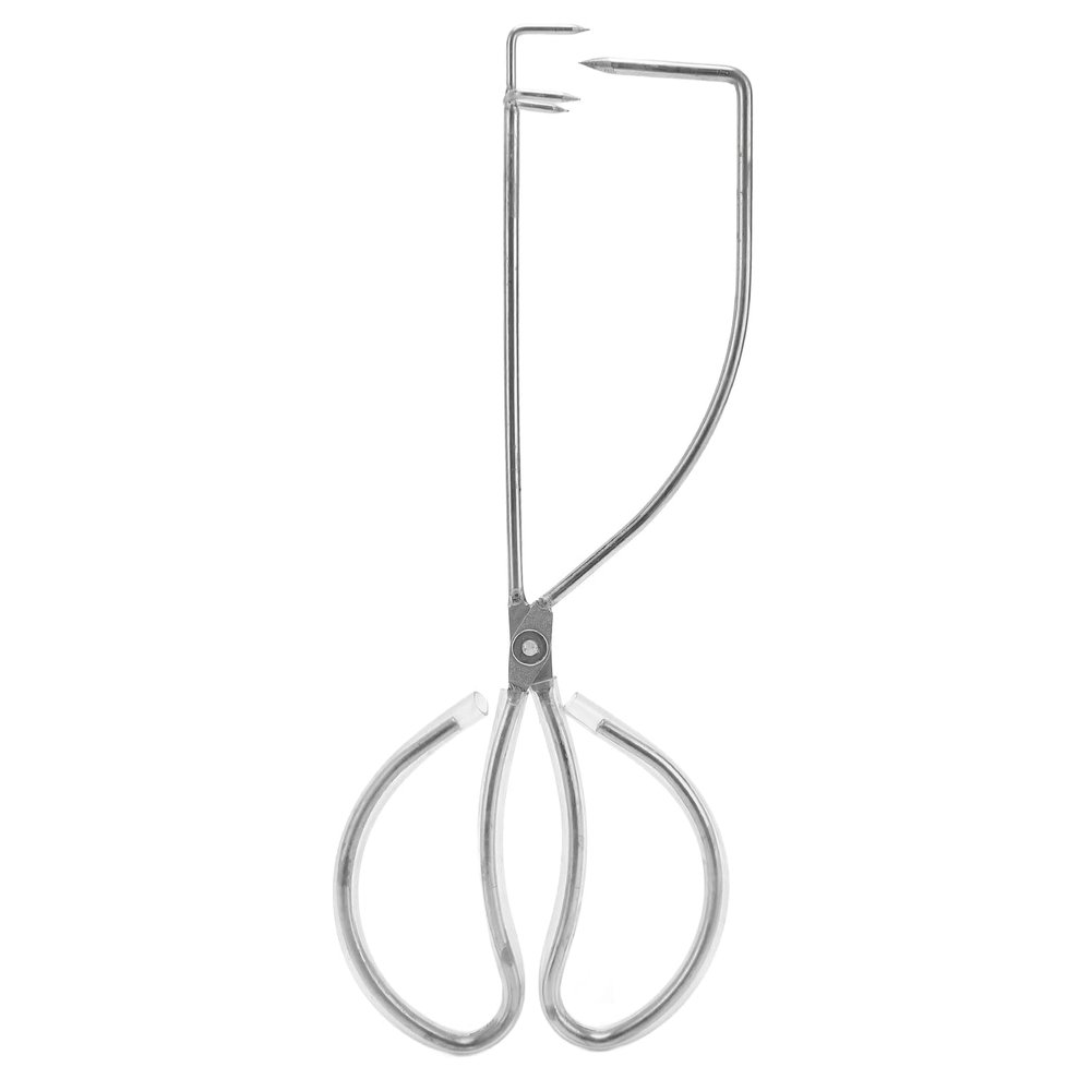 Dipping Tongs Glazing Tools, Stainless Steel Pottery Clay Sculpture Tool Pliers Pottery Tool Supplies for Clay Modeling Sculpturing (Type 2)