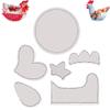 Hen Shape Bowl Cozy Template: Chicken Shaped Egg Basket Template Set, 6 Pieces Acrylic Pattern, Easter Basket DIY Quilting, Home Sewing Art (S) view 1
