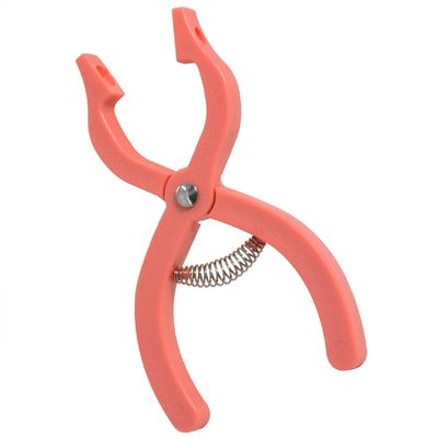 UPTTHOW Safety Eyes Jig Pliers Auxiliary Tool For Attaching Doll Eyes And Noses For Amigurumi And Crochet, DIY Craft Install Accessories Supplies For Stuffed Animals, Pink