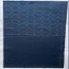 Cosmo No. 98905-4 Sashiko Kit, Cotton Linen, Multi-Cloth, Round Connection, Navy, Size: Approx. 12.6 x 12.6 inches (32 x 32 cm) view 1