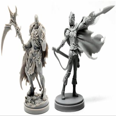 BJYCCAR 1/48 Ancient Samurai Warrior Resin Soldier Kit Unpainted and unassembled Resin Model (2 Figures) //D9X7g20
