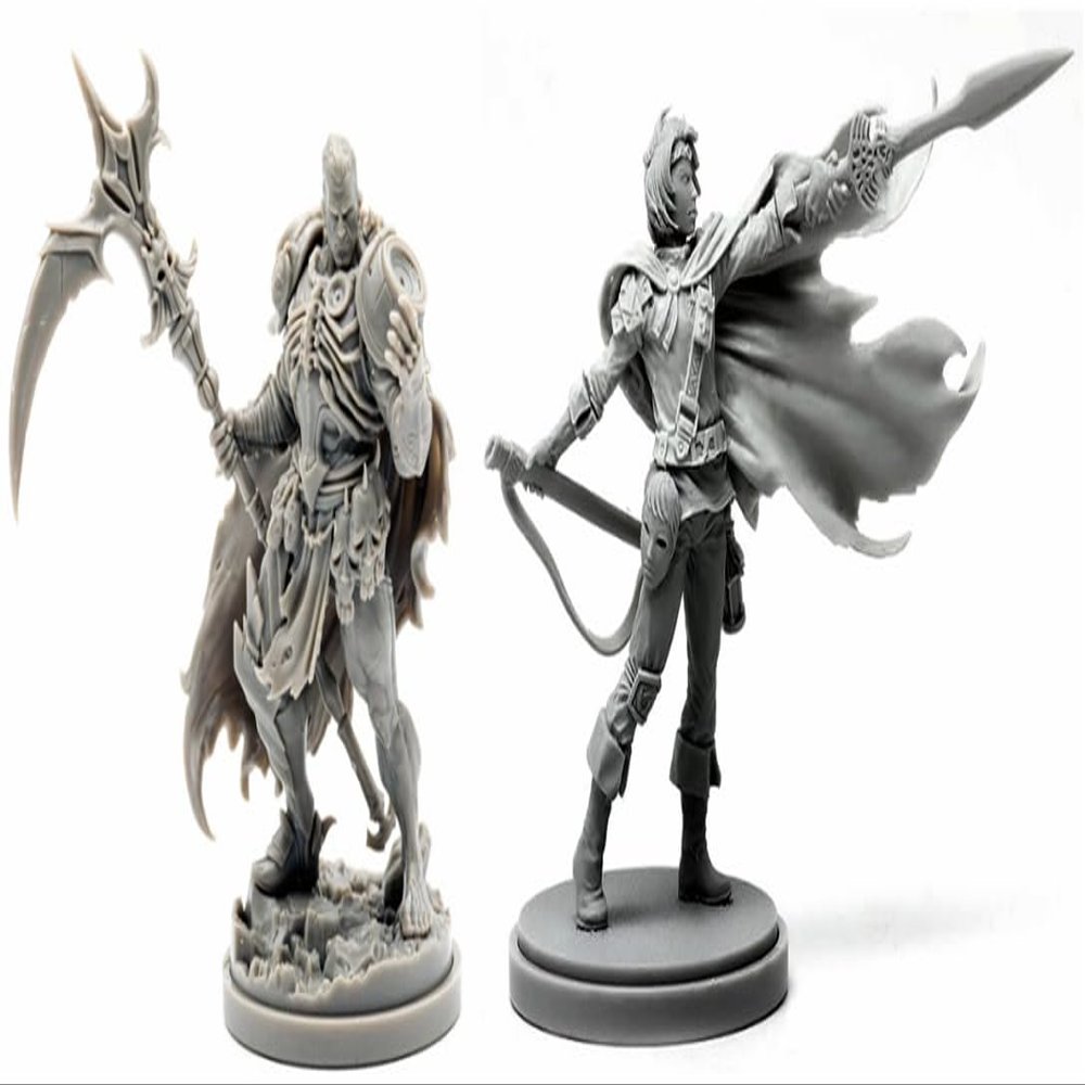 BJYCCAR 1/48 Ancient Samurai Warrior Resin Soldier Kit Unpainted and unassembled Resin Model (2 Figures) //D9X7g20