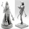 BJYCCAR 1/48 Ancient Female Samurai Warrior Resin Soldier Kit Unpainted and Unassembled Resin Model (2 Persons) //D9X8g18 view 1