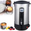 GenSDH Commercial Wax Melter for Candle Making,Extra Large Electric Wax Melting Pot Kit for Candle Making Business with Heating Core Spout & Temp Control & Heat Resistant Handle,35L view 1