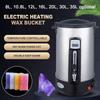 GenSDH Commercial Wax Melter for Candle Making,Extra Large Electric Wax Melting Pot Kit for Candle Making Business with Heating Core Spout & Temp Control & Heat Resistant Handle,35L view 2