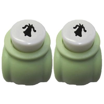2X Mini Paper Cut Punch Scrapbook Card Craft Cutter Stencil Handheld Making Hole (Wind Chimes)
