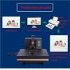 15 * 15inch Heat Press Machine, 1800W High Pressure Heat Press For T-shirts, Sublimation Printing Of Text And Patterns Onto T-shirts, Pillows And Photo Frames view 4