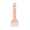 Weaving Comb, 1 Piece Weaving Loomcomb Double Ended Ergonomic Design Beech Glossy Wooden Loomcomb for Knitting Sweaters Scarves Hats Weaving Crafts Household Use view 1