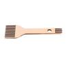 Weaving Comb, 1 Piece Weaving Loomcomb Double Ended Ergonomic Design Beech Glossy Wooden Loomcomb for Knitting Sweaters Scarves Hats Weaving Crafts Household Use view 2
