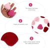 TEHAUX 15pcs Heart Shape Felt Ornaments Brooch Making Material Hairpin Accessories for Valentine Day Decorations Craft Projects view 3