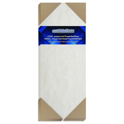 50 Gray Parchment 65lb Cover Paper Sheets 4.25 X 11 Inches Half Letter Size Cut Long - Cardstock Weight Colored Sheets - Printable Parchment Semblance