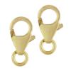 5pcs Adabele Real 1/20 14K Gold Filled 12mm Lobster Claw Trigger Clasps Open Jump Ring Non Tarnish for DIY Craft Jewelry Making JK3-D2 view 1