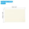 PATIKIL 40 Sheets Vellum Paper 4.25x5.5, Vellum Paper Printable Translucent Paper 100GSM for Invitations Laser Inkjet Printing Card Making Crafting Wedding Tracing, Light Gold view 2